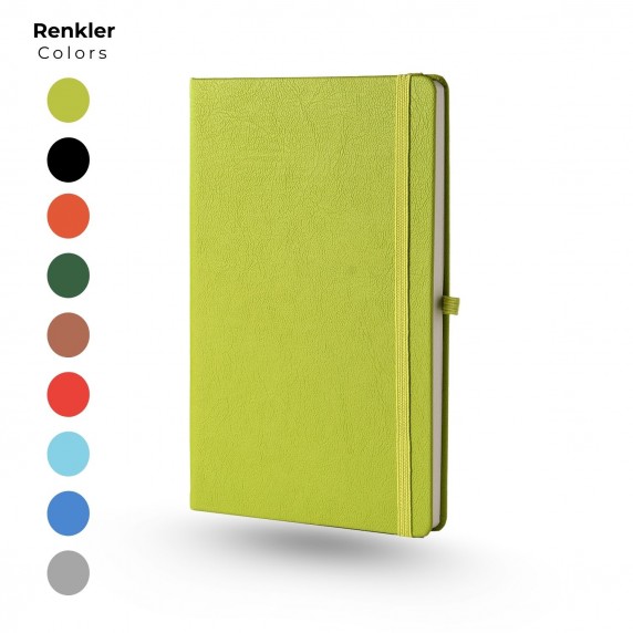 Termo Deri Sert Kapaklı Tarihsiz Defter Ajanda